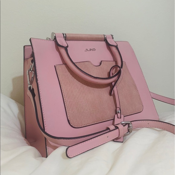 JUNO Handbags - JUNO Pink Hand bag